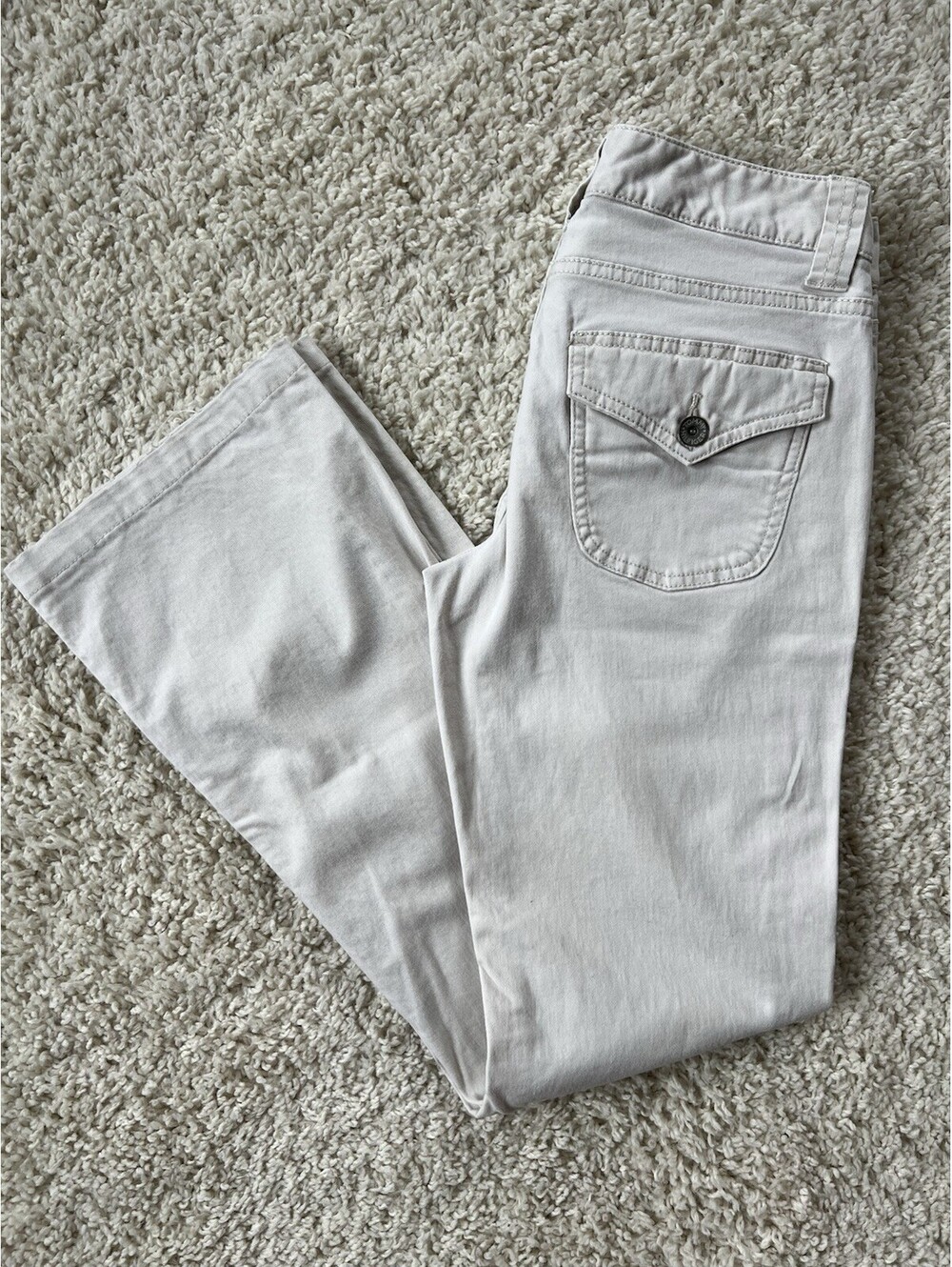 Tommy Hilfiger Vintage Women’s Bootcut Khaki Pants Size 2 Y2K